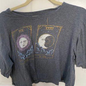 tarot tee gray